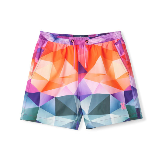 Kids Randolph All Over Print Bathing Suit