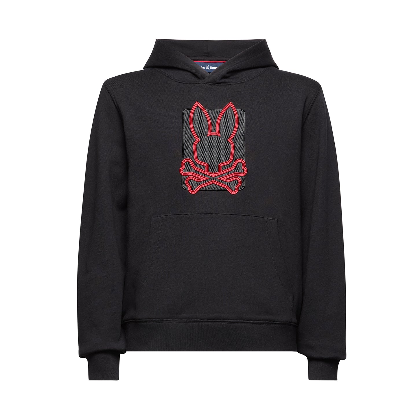 Psycho Bunny Kids Pierce Embroidered Classic French Terry Hoodie