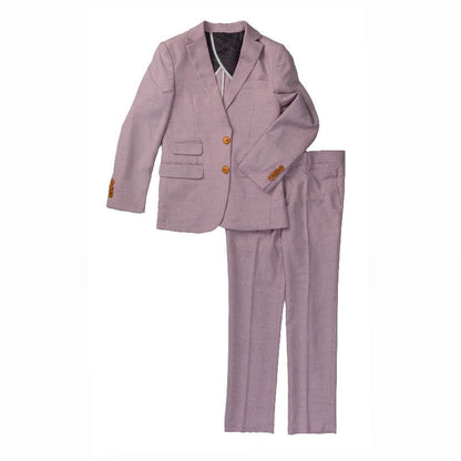 Isaac Mizrahi Boys Slim Fit Textured Suit