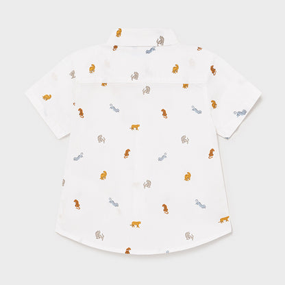 Mayoral Baby Shirt -Animal Print-Mayoral-NorthBoys