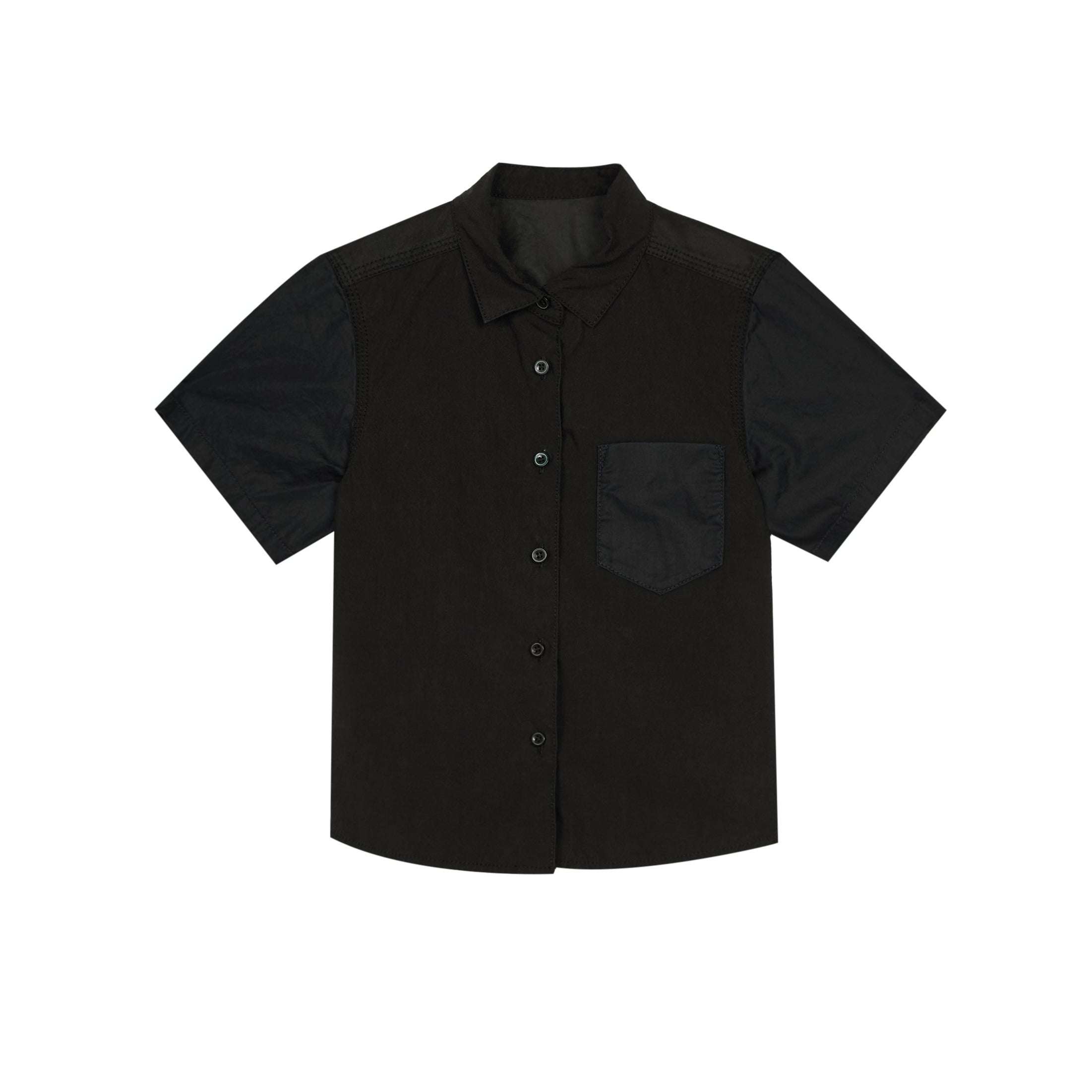 JNBY Boys S/S Button Up Shirt _Black 1M3253090-001 – NorthBoys
