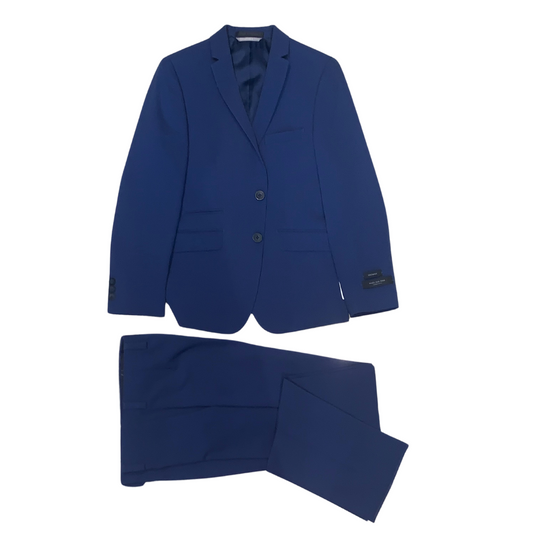 Marc New York Boys Skinny Bright Blue Suit W0491