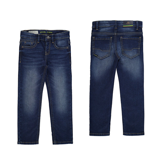 Mayoral Mini Soft Denim Dark Blue Jeans 4562-90