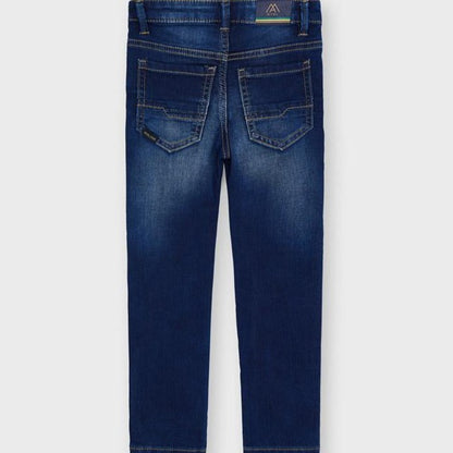 Mayoral Mini Soft Denim Dark Blue Jeans 4562-90