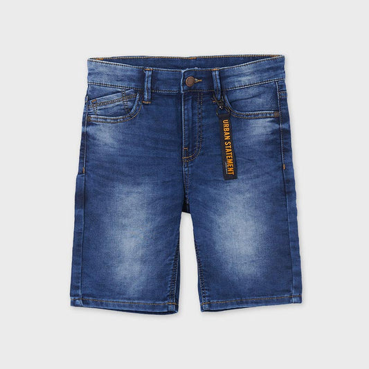 Nukutavake Boys Denim Bermuda Shorts