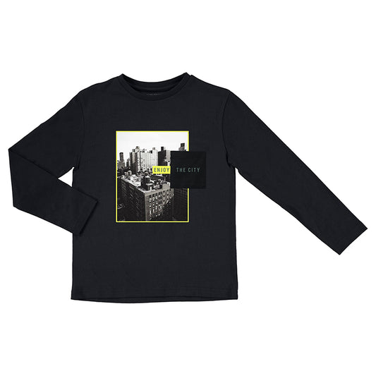 Nukutavake Boys L/s " Enjoy The City ' T-Shirt 7003-56