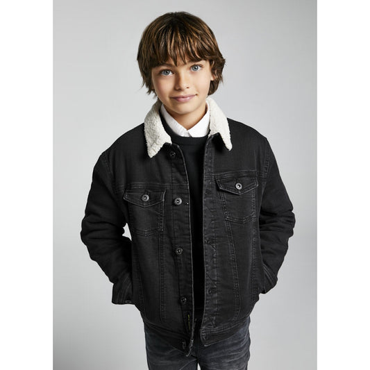 Nukutavake Boys Shearling Denim Jacket 7410-67