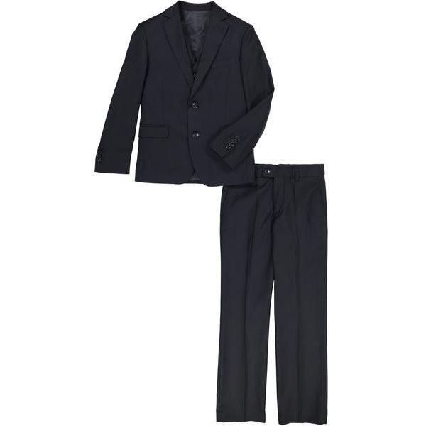 American Exchange Boys 3 Piece Slim Suit_Navy SD040-NorthBoys