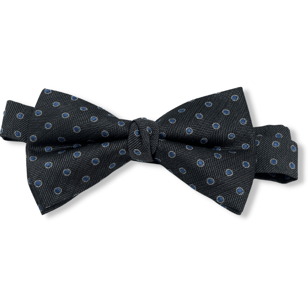 Andrew Marc Boys Bow Tie_Grey/Blue EZB002 - NorthBoys