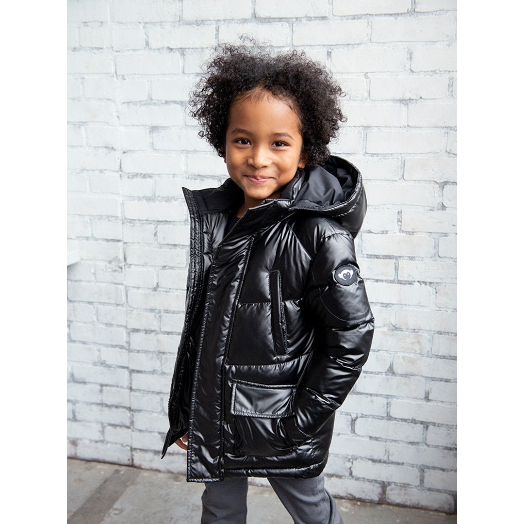 Appaman Black Steel Summit Puffer Jacket P1019 - NorthBoys