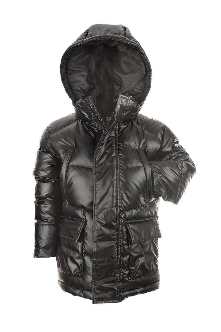 Appaman Black Steel Summit Puffer Jacket P1019 - NorthBoys