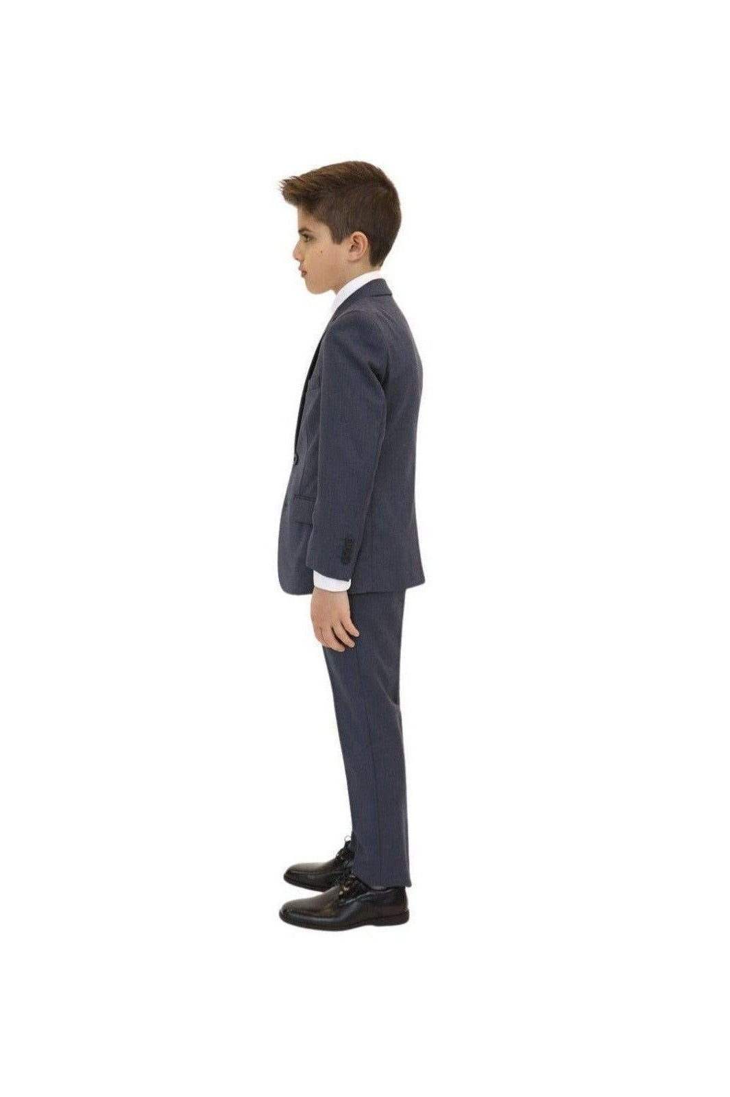 Appaman Boys 2pc Stretch Mod Crown Blue Suit-NorthBoys