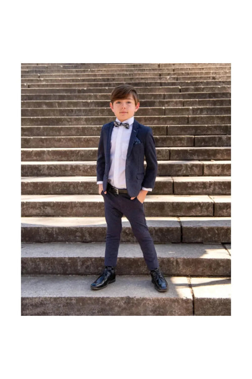 Appaman Boys 2pc Stretch Mod Navy Suit-NorthBoys
