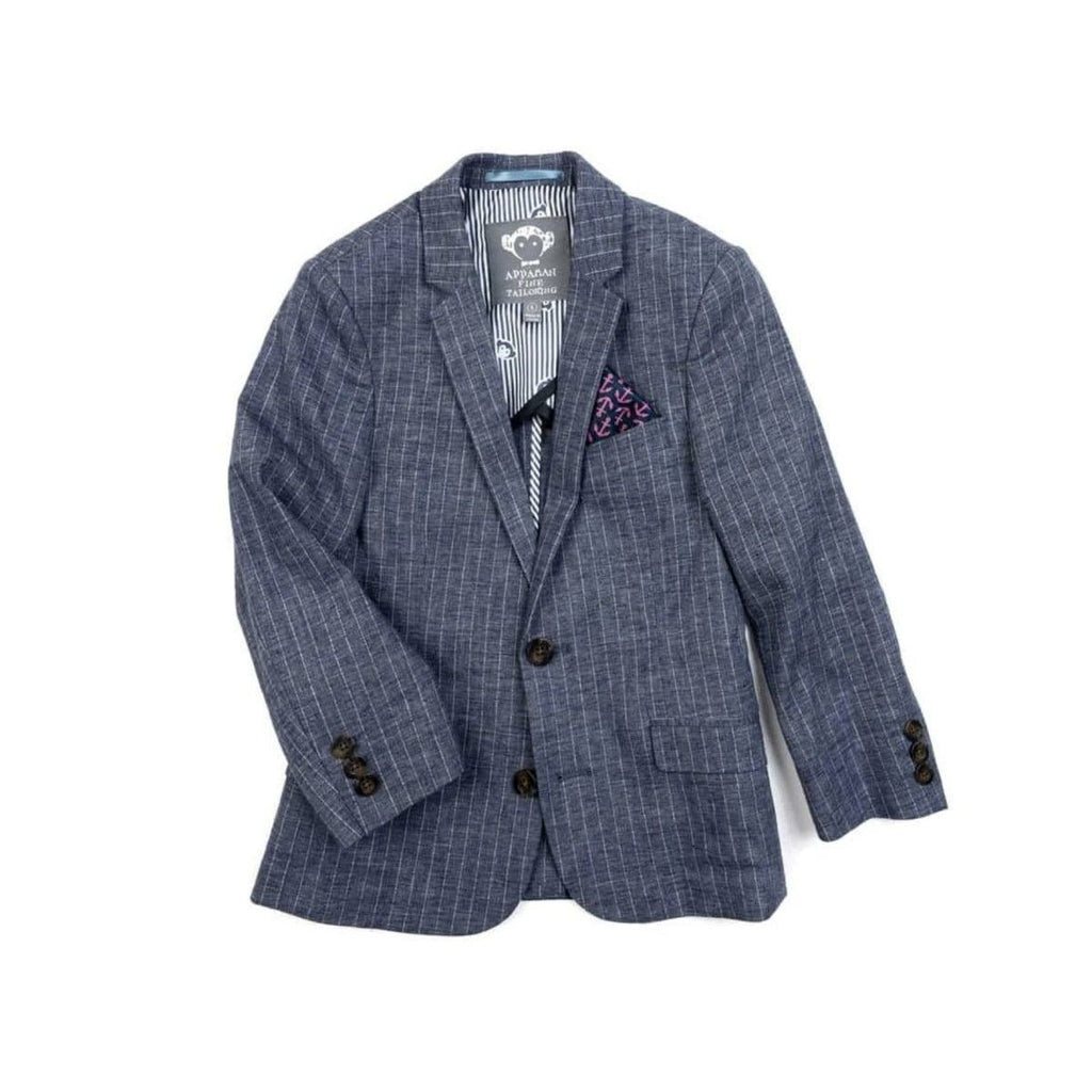 Appaman Boys Chambray Suit Jacket & Shorts Set-NorthBoys