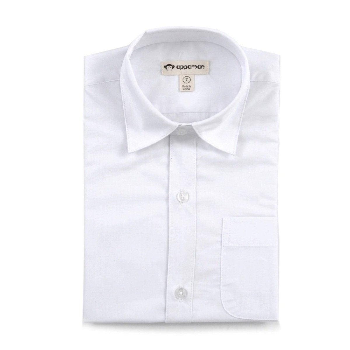 Appaman Boys Buttondown Junior Classic White Shirt_ 8STA=P001 - NorthBoys