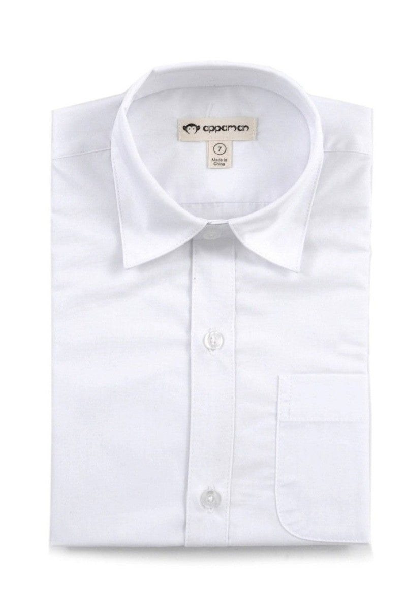 Appaman Boys Buttondown Junior Classic White Shirt_ 8STA=P001 - NorthBoys