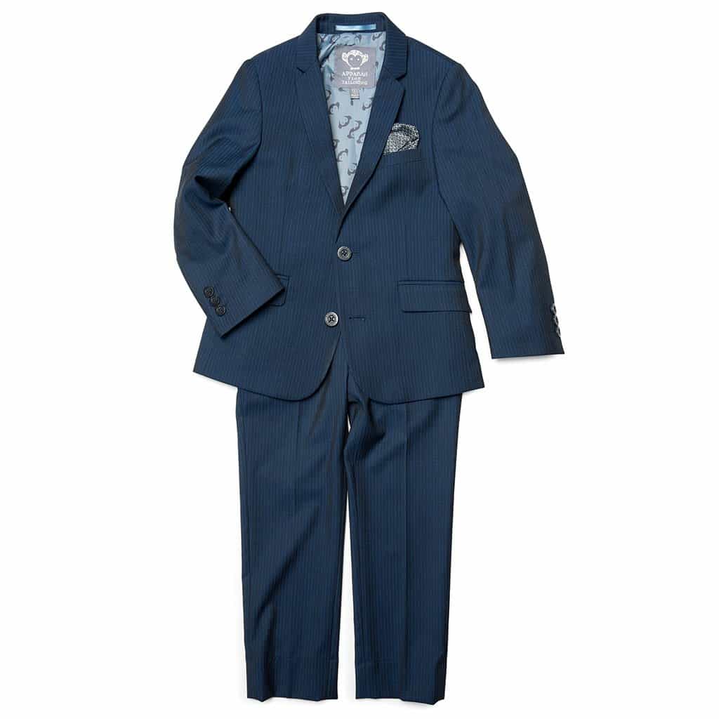 Appaman Boys Mod Navy Pencil Stripe Suit U8SU7-NorthBoys