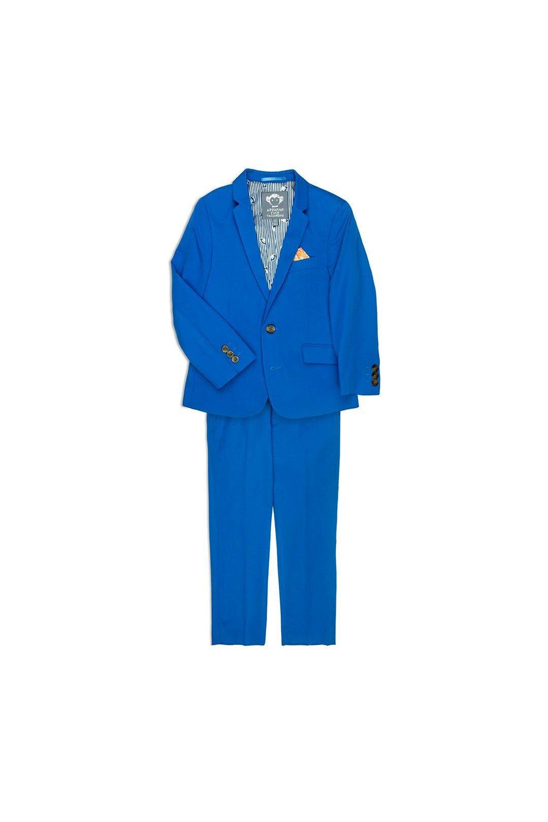 Appaman Boys Slim Mod Palace Blue Suit – NorthBoys