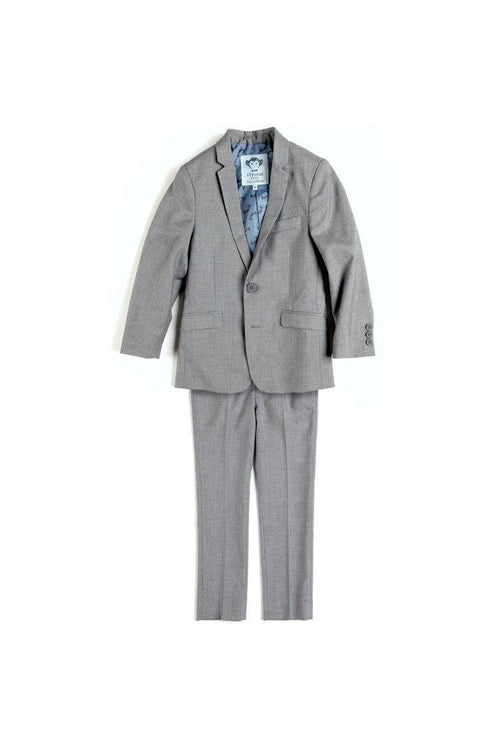 Appaman Mod Boys Slim Classic Mist Grey Suit-NorthBoys
