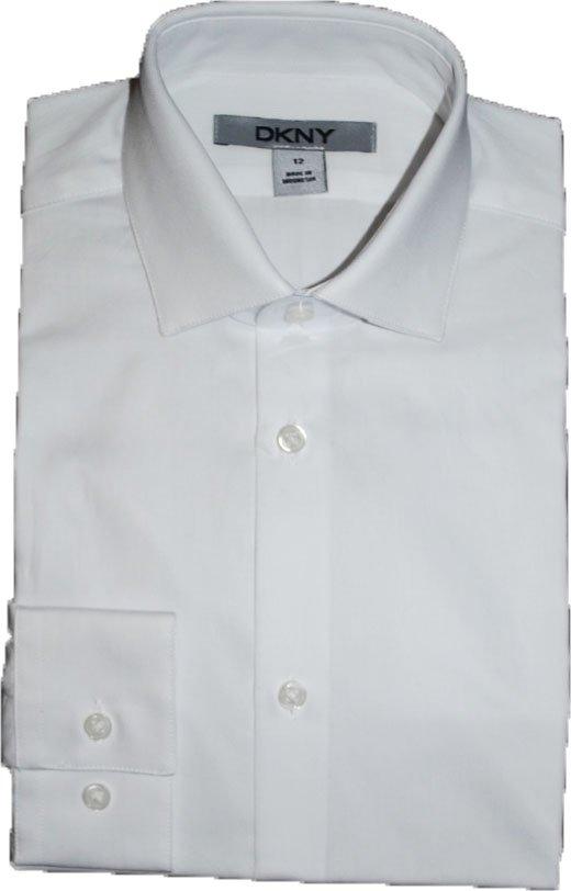 DKNY Boys White Cotton Shirt Y0106 - NorthBoys