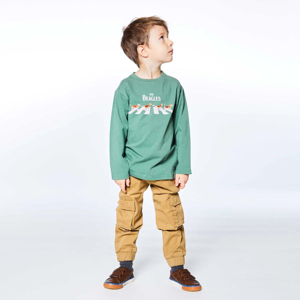 Deux Par Deux "The Beagles" Shirt _Green E20S70 - 330B - NorthBoys