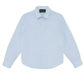 Emporio Armani Boys Blue Linen Dress Shirt_ 3R4C09 - 4N7NZ - NorthBoys