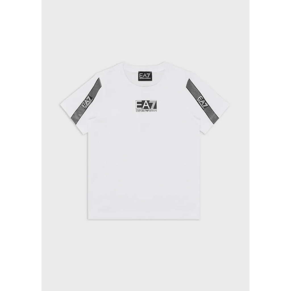 Emporio Armani Boys EA7 T-Shirt_White 3LBT57 - NorthBoys