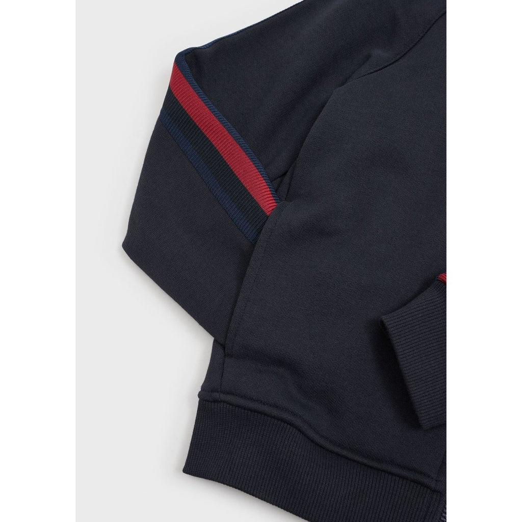 Emporio Armani Boys Navy Hooded Sweatshirt - NorthBoys