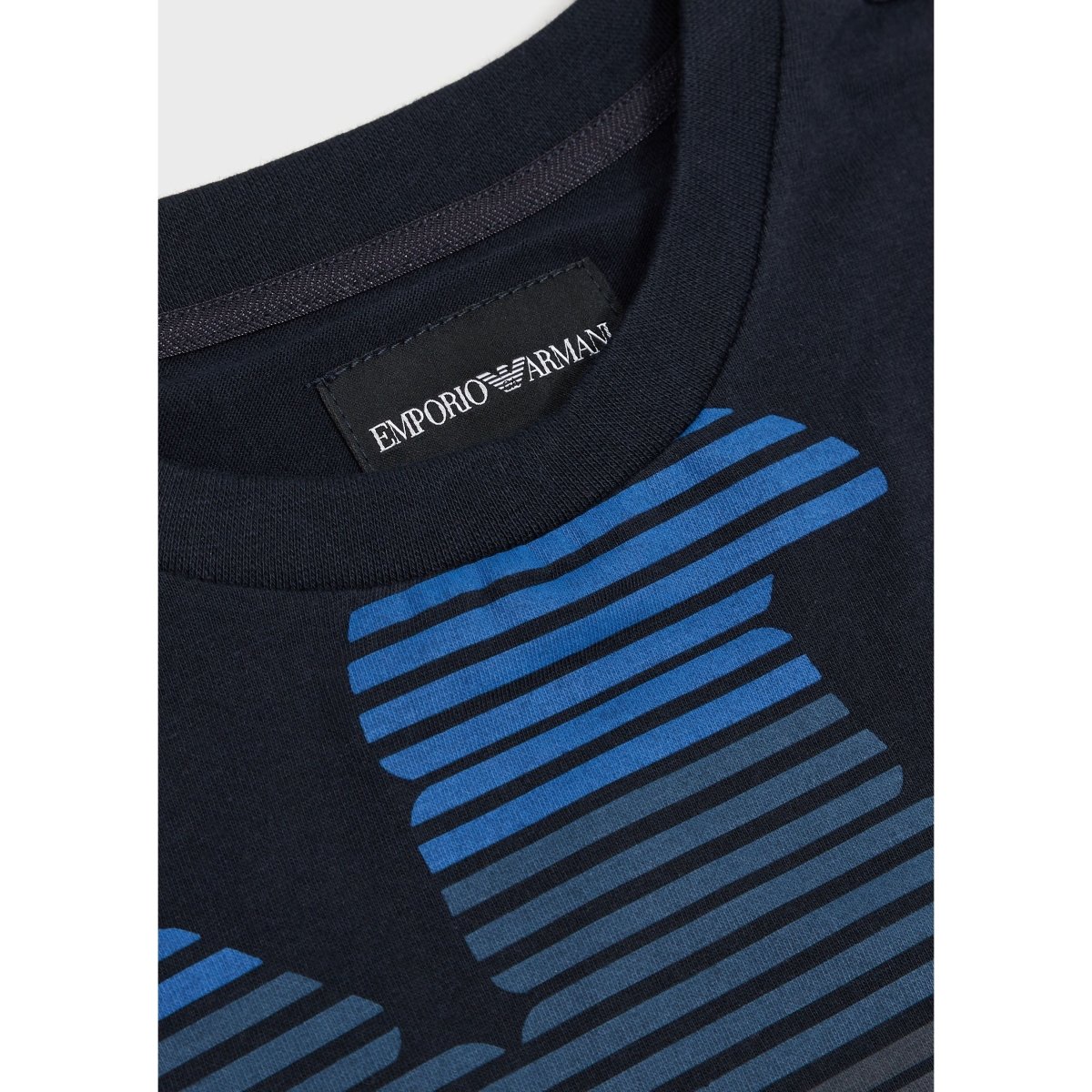 Emporio Armani Boys Navy Short Sleeve T-Shirt - NorthBoys