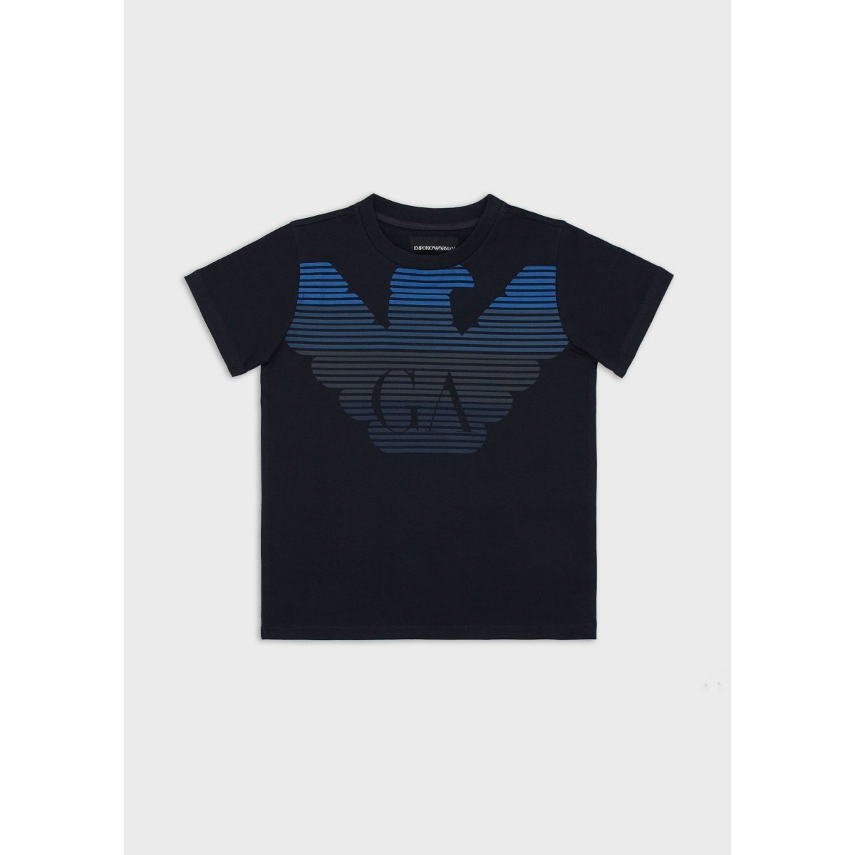 Emporio Armani Boys Navy Short Sleeve T-Shirt - NorthBoys