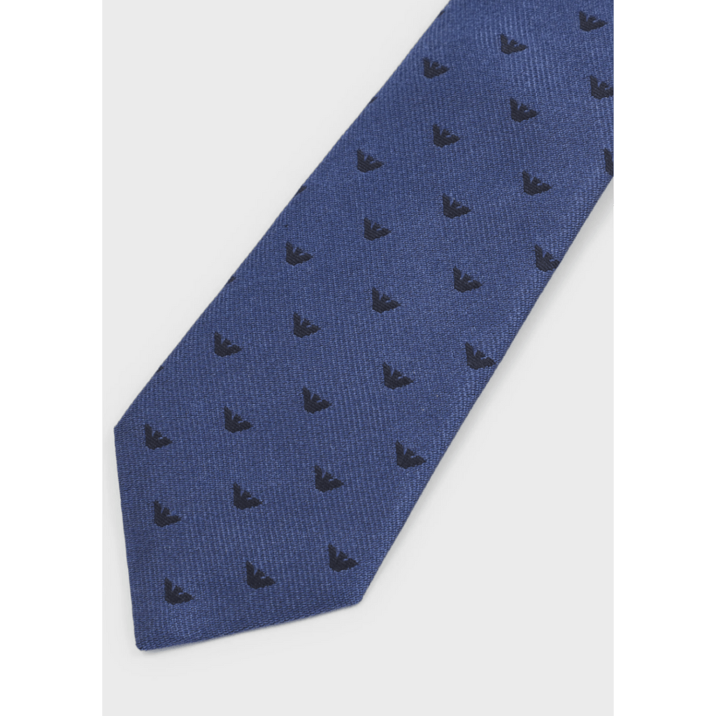 Emporio Armani Boys Tie_Blue 409537 03039 - NorthBoys