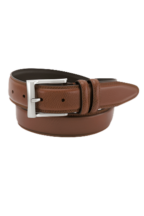 Florsheim Mens Pebble Grain Leather Belt 1136 - NorthBoys