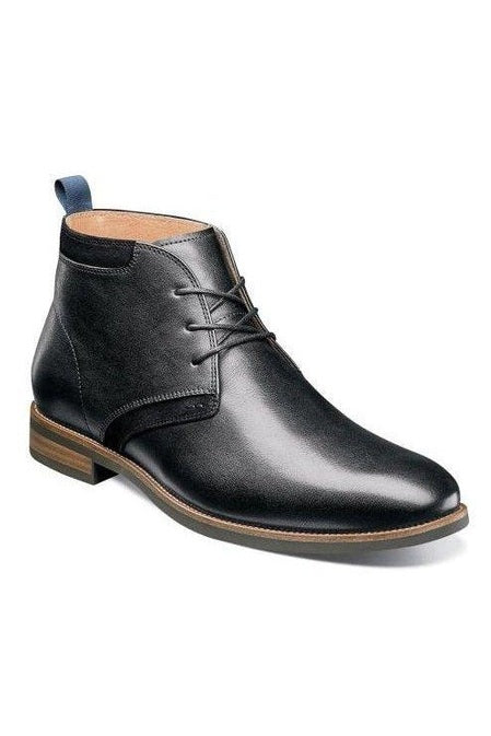 Florsheim Men's Uptown Plain Toe Black or Cognac Chukka Boot 15167 - NorthBoys