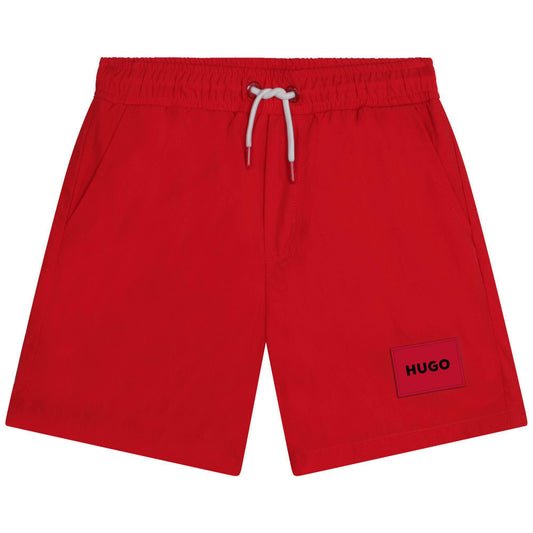 HUGO Red Swim Shorts_G20109-990