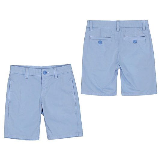 Mayoral Mini Basic Twill Chino Shorts_Blue 202-74