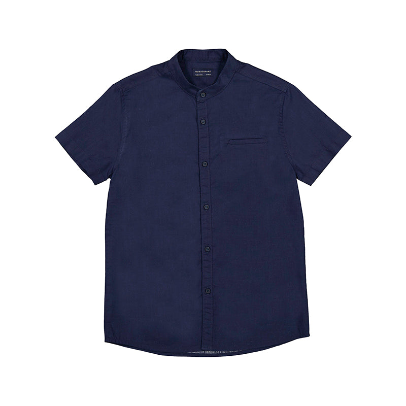 Nukutavake Short Sleeve Shirt_Navy 6113-73