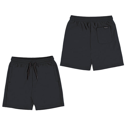 Mayoral Mini Basic Fleece Shorts _Charcoal 611-77