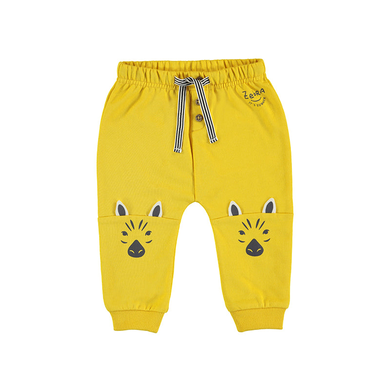 Mayoral Baby Knit Pants_ Yellow 1508-86