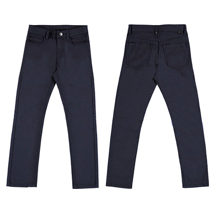 Nukutavake 5 Pocket Slim Fit Basic Pant _Navy 520-23