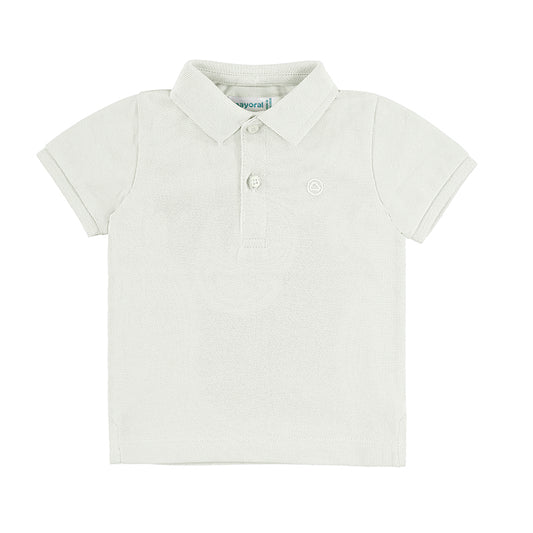 Mayoral Baby Basic Short Sleeve Polo _White 102-82