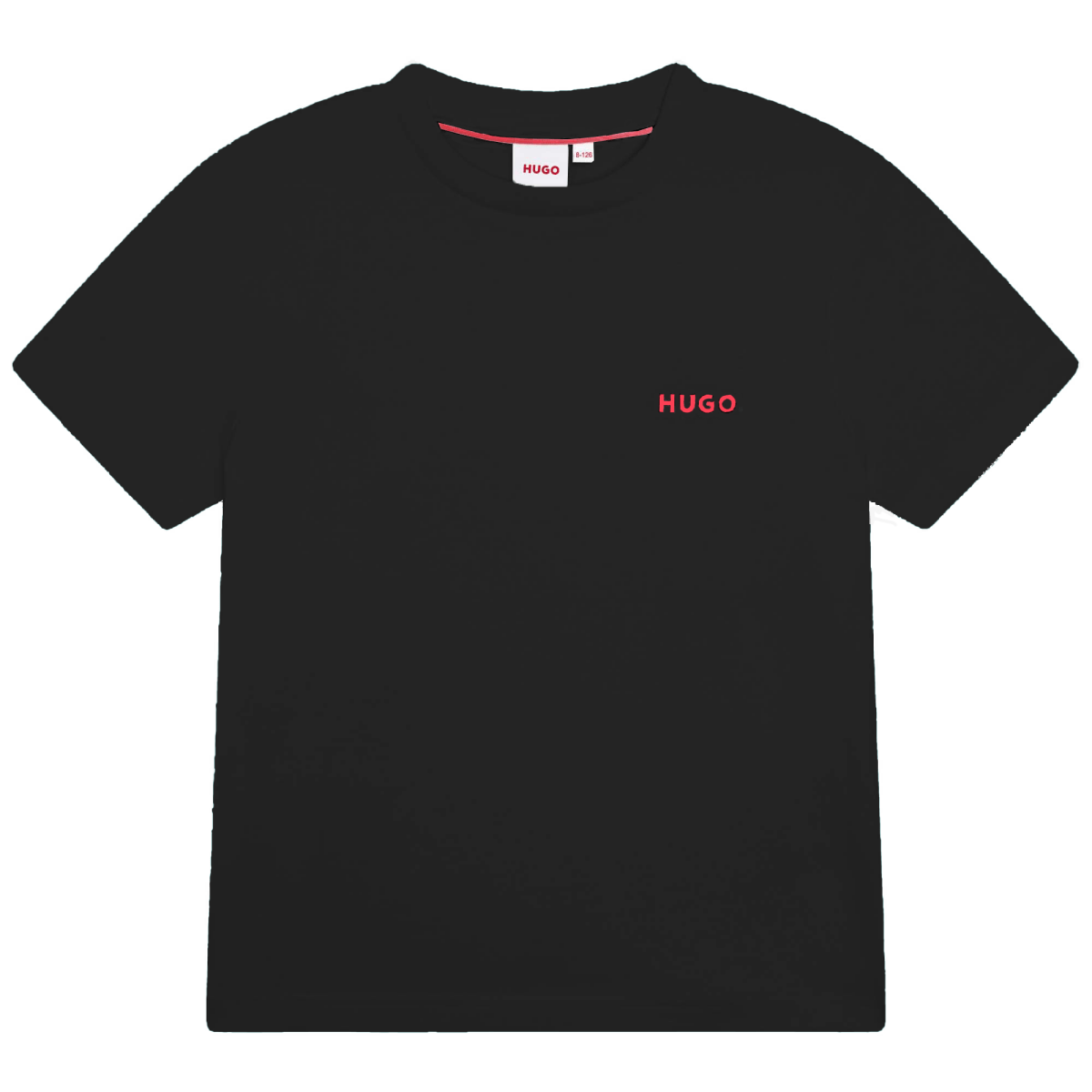 HUGO T-Shirt w/Logo _Black G25104 - 09B - NorthBoys