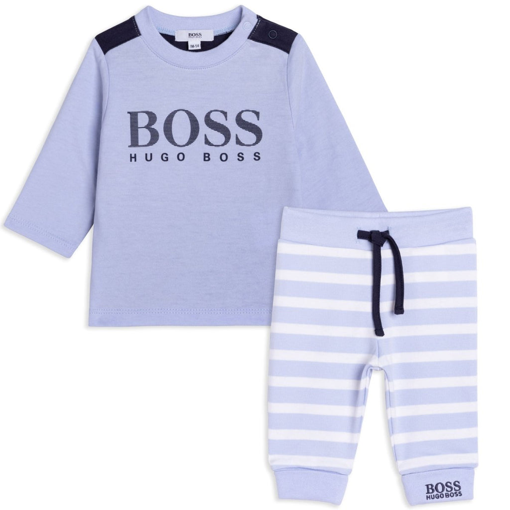 Hugo Boss Baby Boy T-Shirt + Pant Set J98333 - NorthBoys