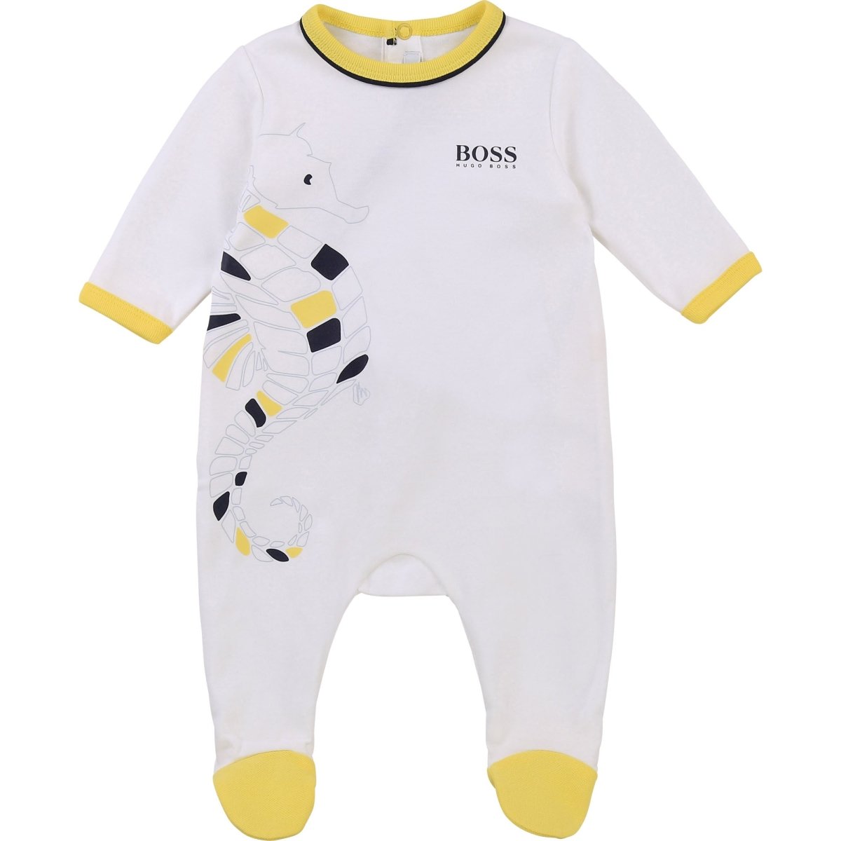 Hugo Boss Baby Sleeper with Seahorse graphic - NorthBoys