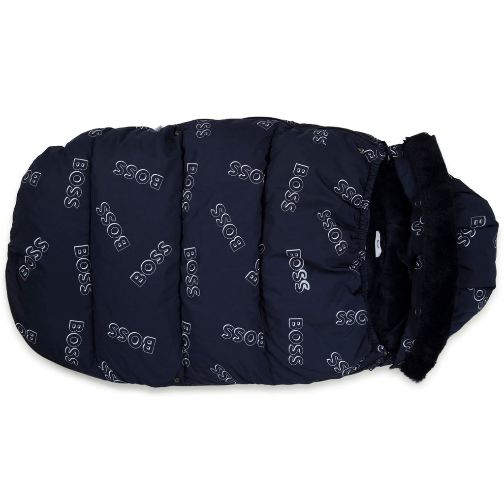 Hugo Boss Baby Sleeping Bag (Carrycot) _Navy J90280 - 849 - NorthBoys