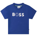 Hugo Boss Baby Tennis T-shirt w/Logo _Blue J05A01 - 79B - NorthBoys
