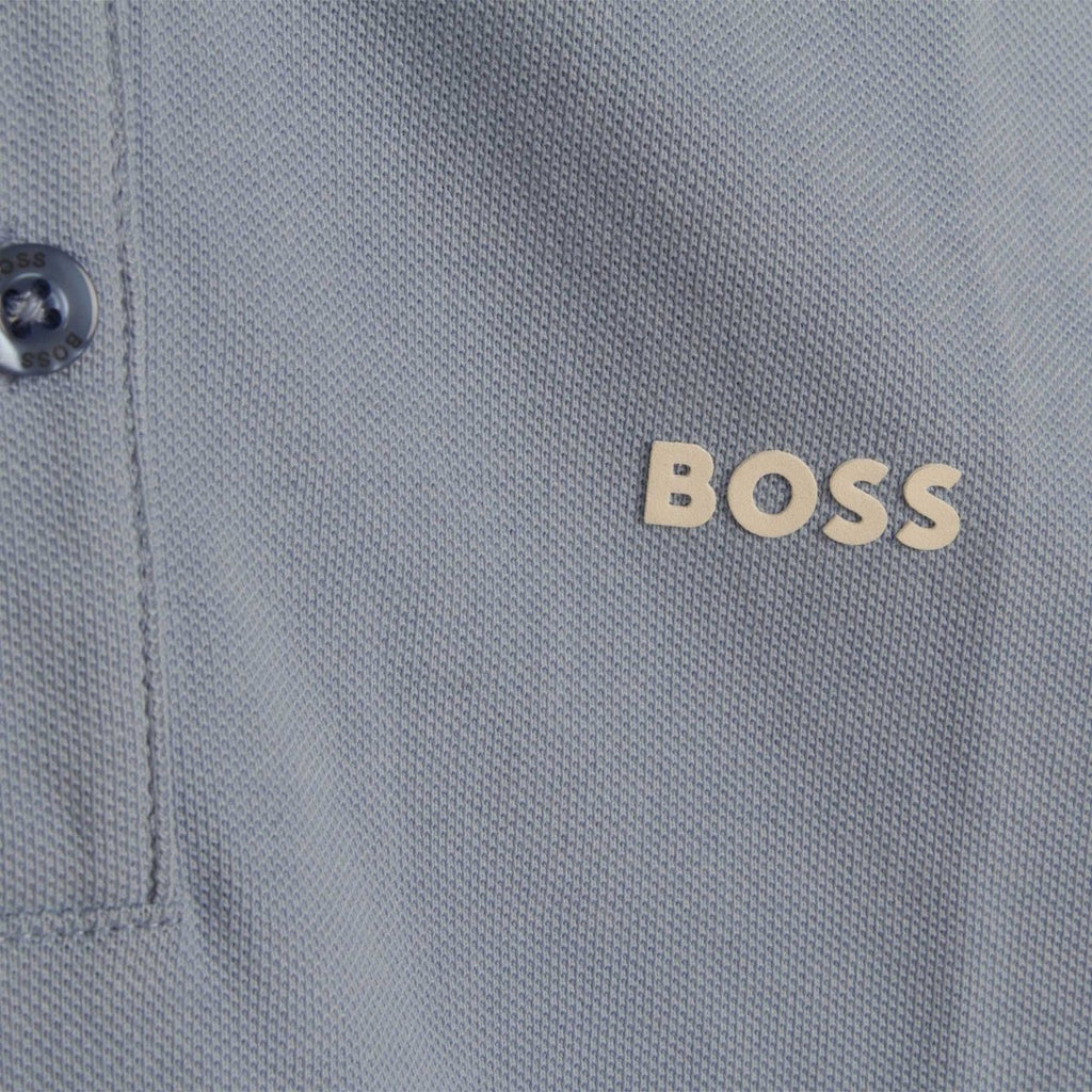 Hugo Boss Boys Basic Short Sleeve Polo _Pale Blue J25O25 - 77A - NorthBoys