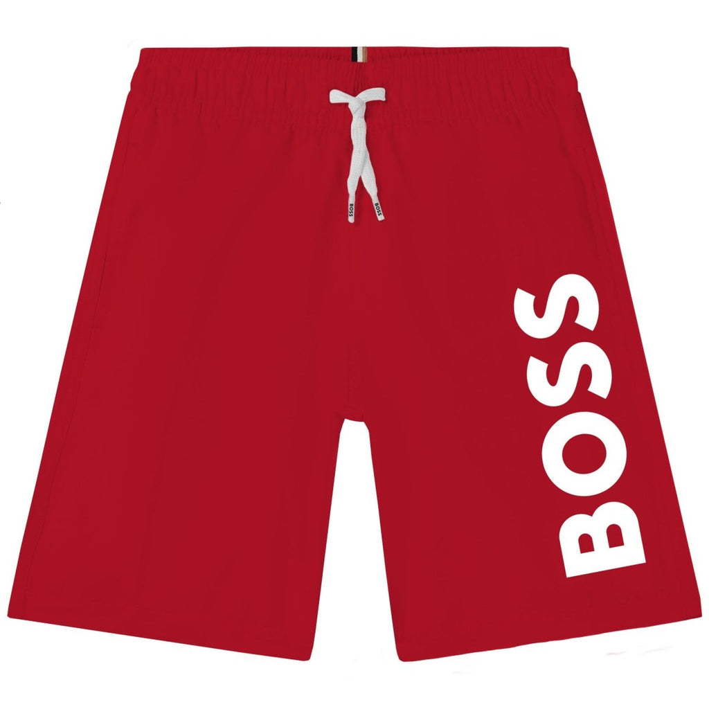 Hugo Boss Boys Basic Swim Shorts_ J24846 - NorthBoys