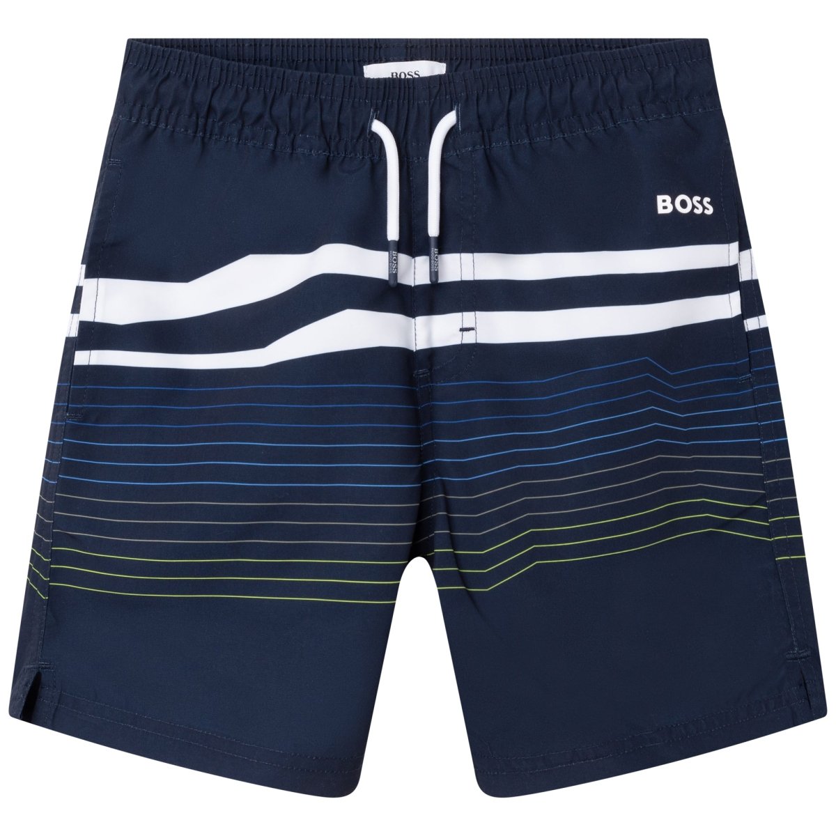 Hugo Boss Boys Bermuda Swim Shorts_ Navy J24771 - 849 - NorthBoys