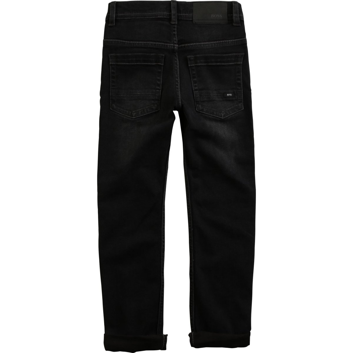 Hugo Boss Boys Black Denim Jeans - NorthBoys