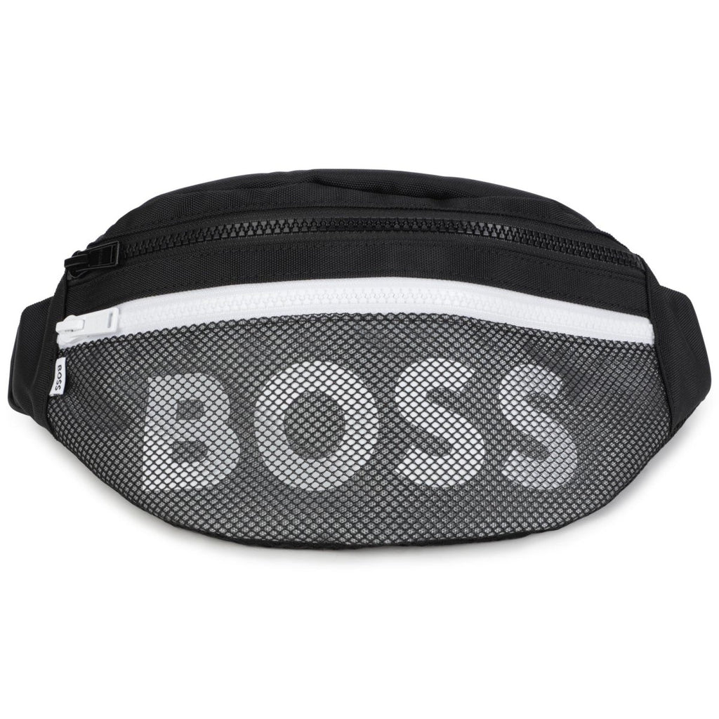 Hugo Boss Boys Canvas Belt Bag _Black J20390 - 09B - NorthBoys
